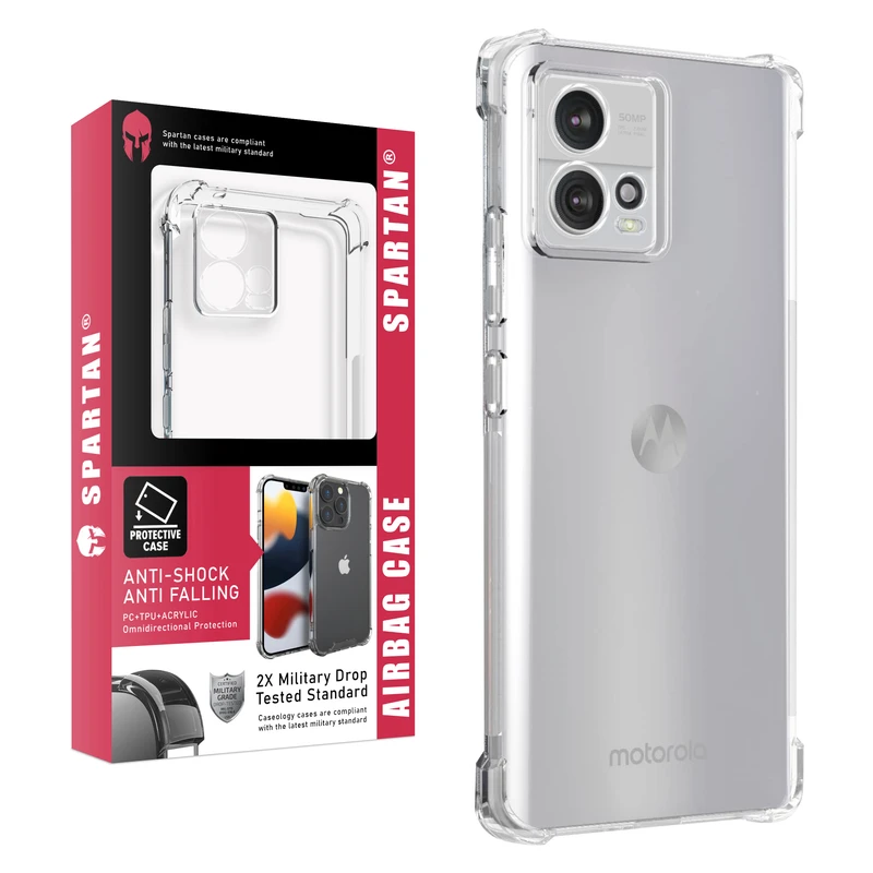 کاور اسپارتان مدل Airbag مناسب برای گوشی موبایل موتورولا Edge 30 Fusion