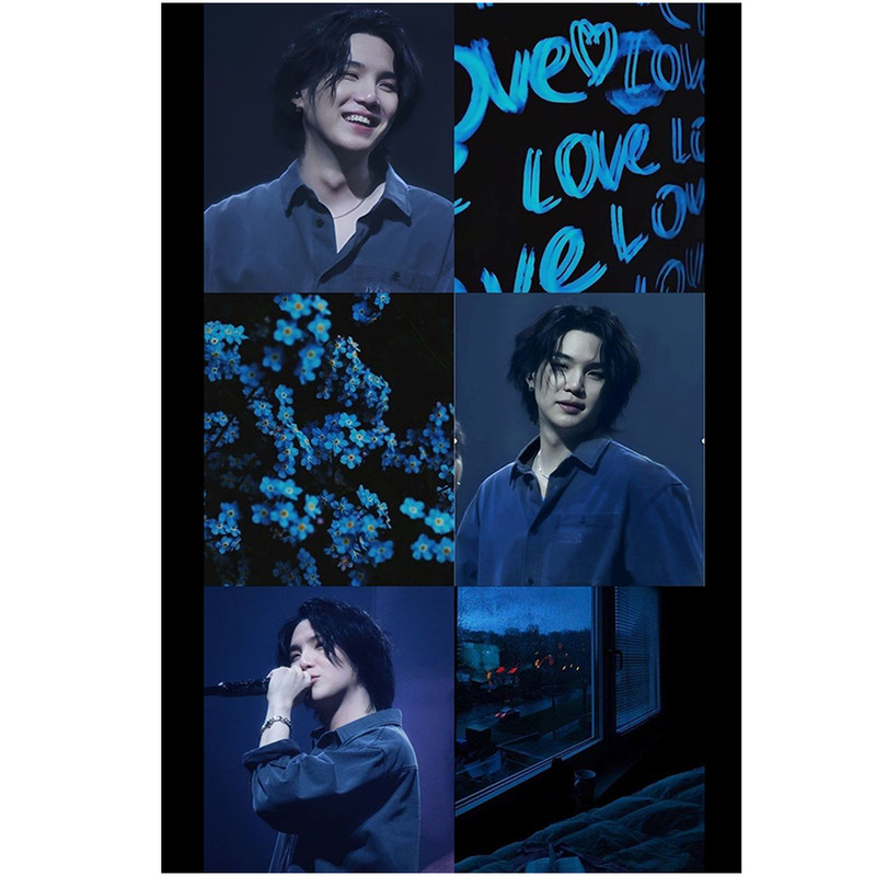 پوستر مدل مین یونگی طرح شوگا SUGA کد 973