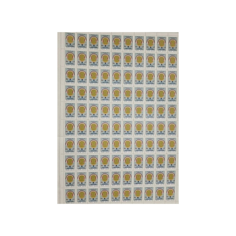 تمبر یادگاری مدل ارتباطات بسته 100 عددی تمبر یادگاری مدل ارتباطات بسته 100 عددی