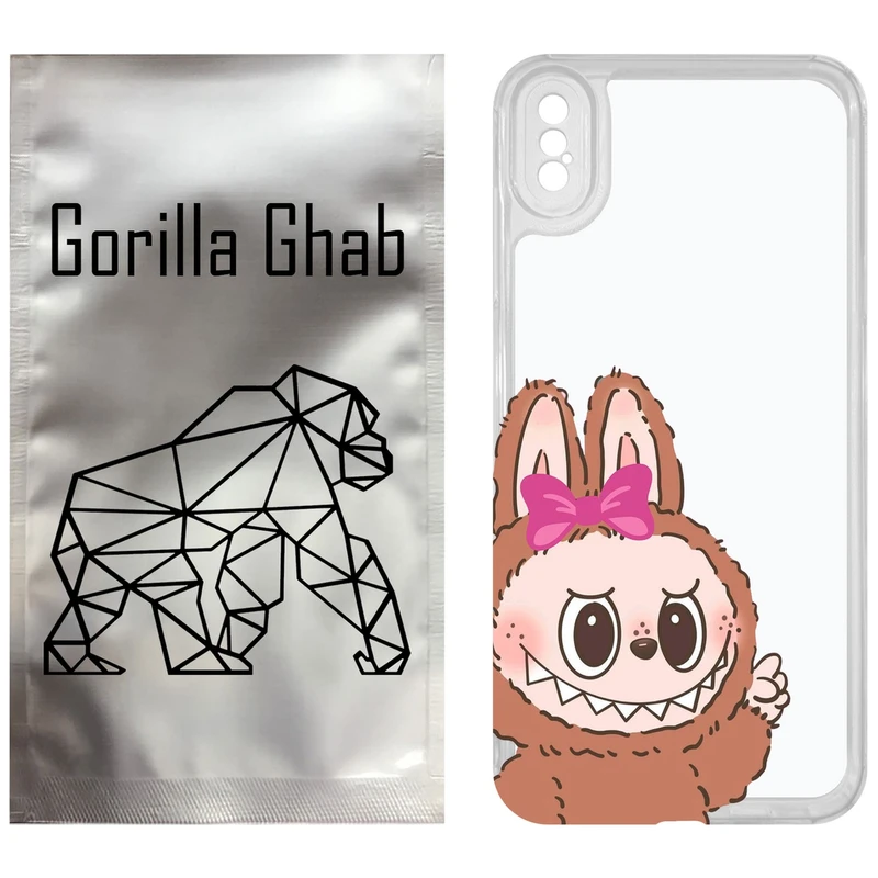 کاور گوریلا قاب مدل CLG کد 109 طرح لبوبو مناسب برای گوشی موبایل اپل iPhone XS Max