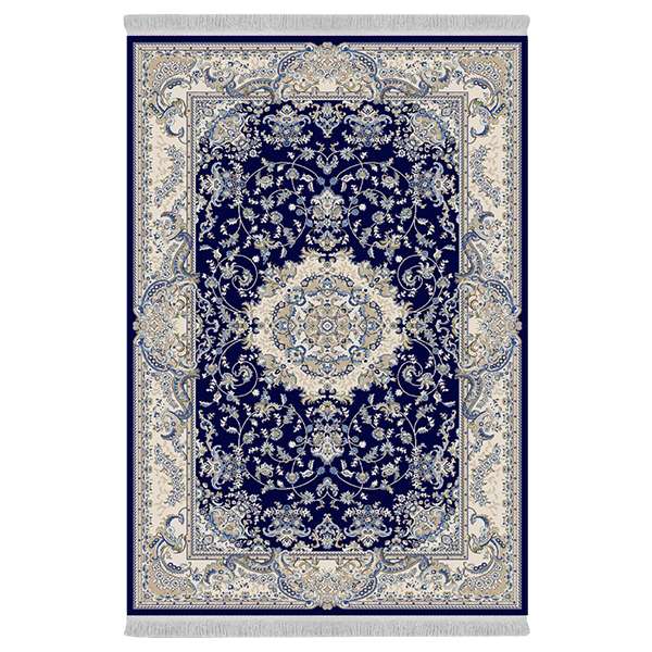 فرش پارچه‌ای دفه مدل فرشینه طرح مدرن کد 1052