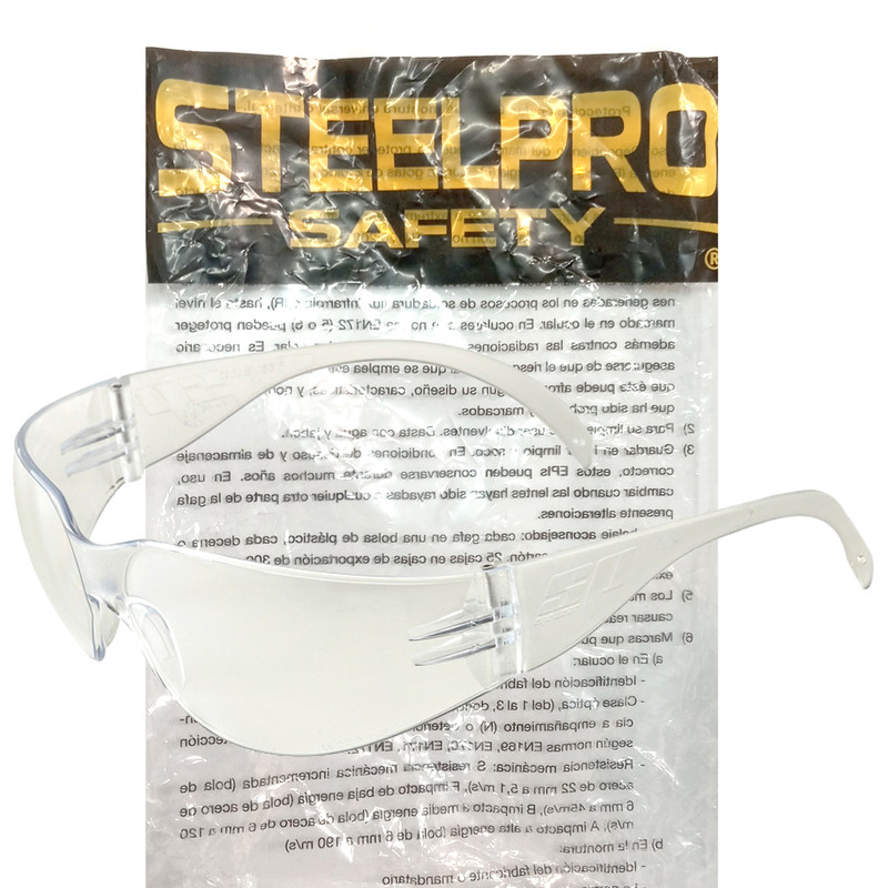 عینک ایمنی استیل پرو سیفتی مدل SPY پلی کربنات