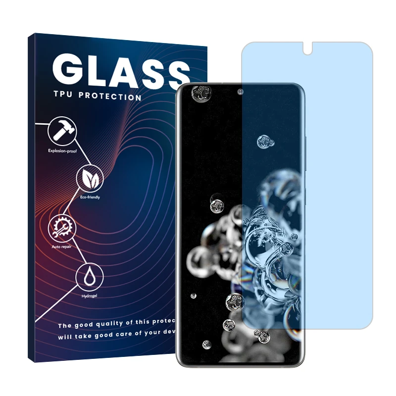 محافظ صفحه نمایش ضداشعه آبی گلس مدل Resistant مناسب برای گوشی موبایل سامسونگ Galaxy S20 Ultra