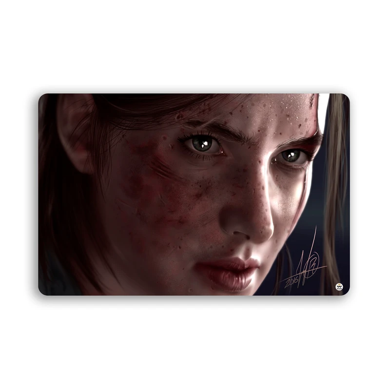 ماوس پد گیمینگ شادیت مدل The Last of Us کد1122 سایز 37*24 سانتی متر