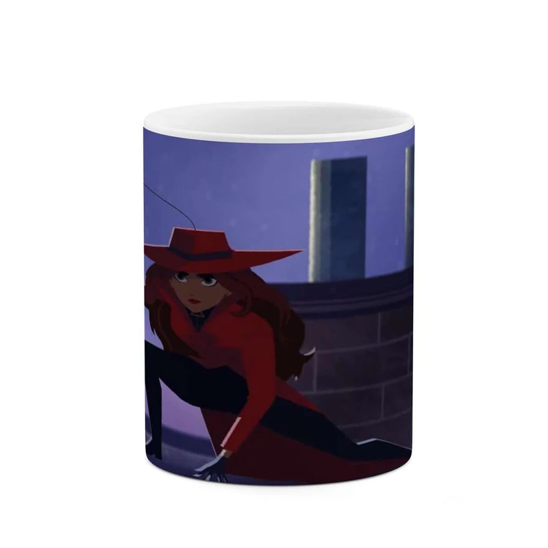 ماگ کاکتی مدل کارتون Carmen Sandiego کد mgh22364