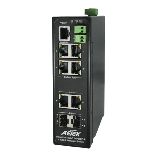 سوئیچ شبکه صنعتی 8 پورت اتک مدل D60-084-91