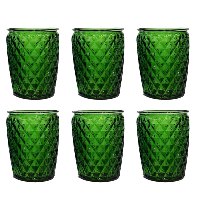 استکان مدل شیشه ای بسته شش عددی