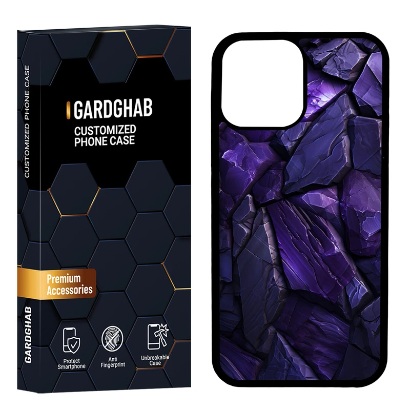 کاور گارد قاب مدل پشت گلس ساده مناسب برای گوشی موبایل اپل iPhone 13 Pro Max