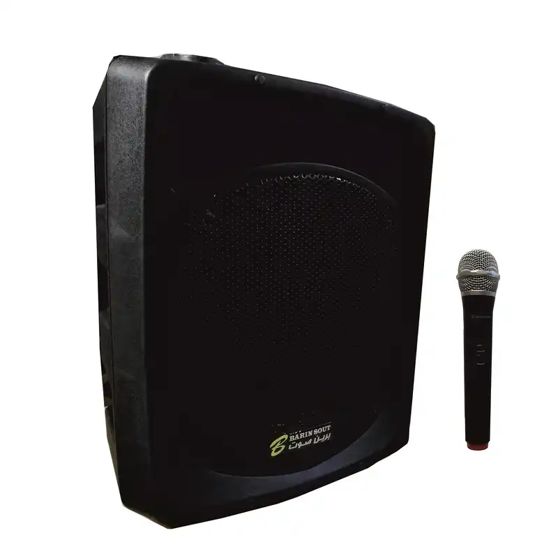 اکو پرتابل برین صوت مدل 12200 به همراه میکروفن بی سیم