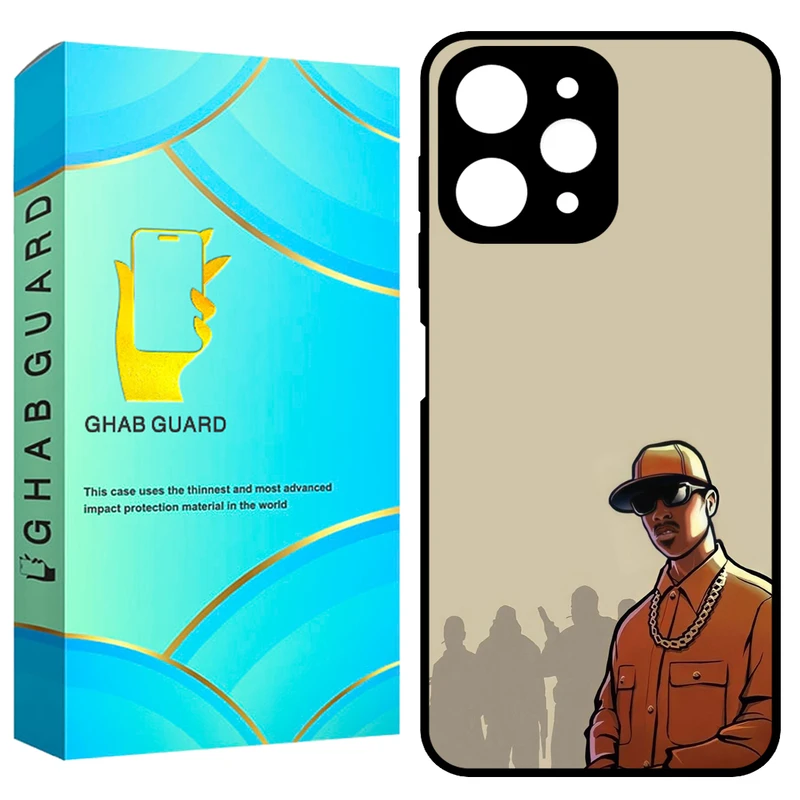 کاور قاب گارد طرح جی تی ای مدل GCHPR12 مناسب برای گوشی موبایل شیائومی Redmi 12 4G / Redmi 12 5G / Poco M6 Pro 5G 