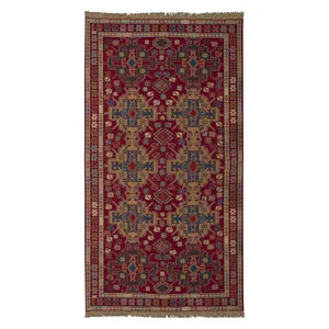 گلیم دستباف دو و نیم متری طرح سوزنی مدل H21