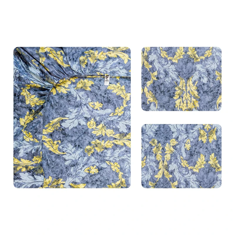 سرویس ملحفه 2 نفر 3 تکه آدنو مدل ناهید کد CH161