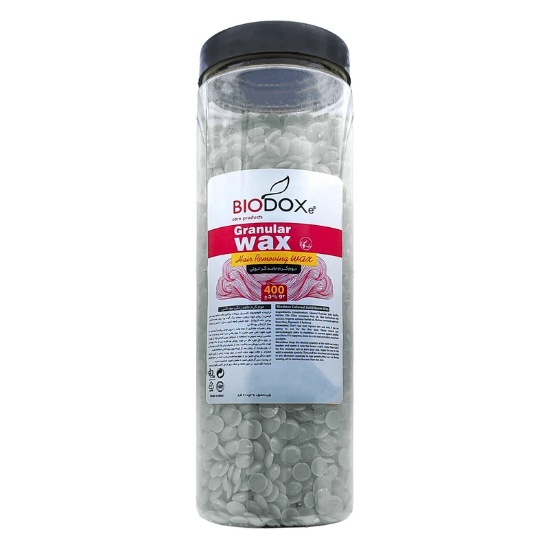 وکس موبر بیوداکس مدل گرانولی نقره وزن 400 گرم