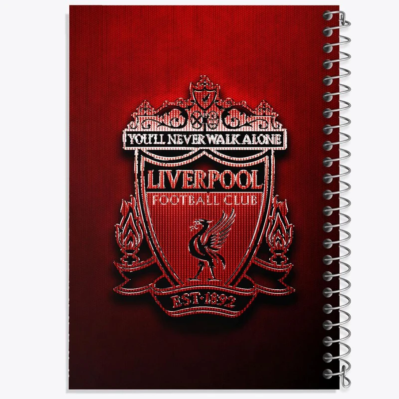 دفتر مشق 100 برگ خندالو طرح باشگاه لیورپول کد 26977