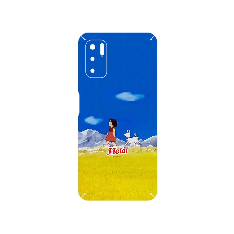 برچسب پوششی ماهوت مدل Heidi Girl of the Alps مناسب برای گوشی موبایل شیائومی Redmi Note 10 5G