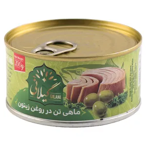 کنسرو ماهی تون در روغن زیتون گیلانی - 200 گرم