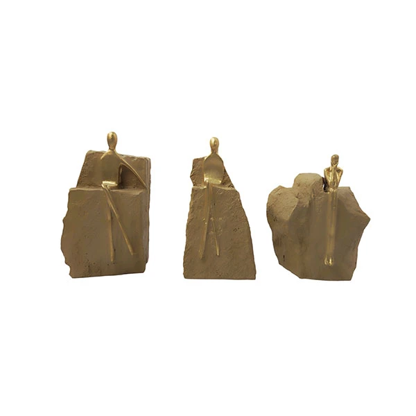 مجسمه مدل دختر متفکر مجموعه 3 عددی