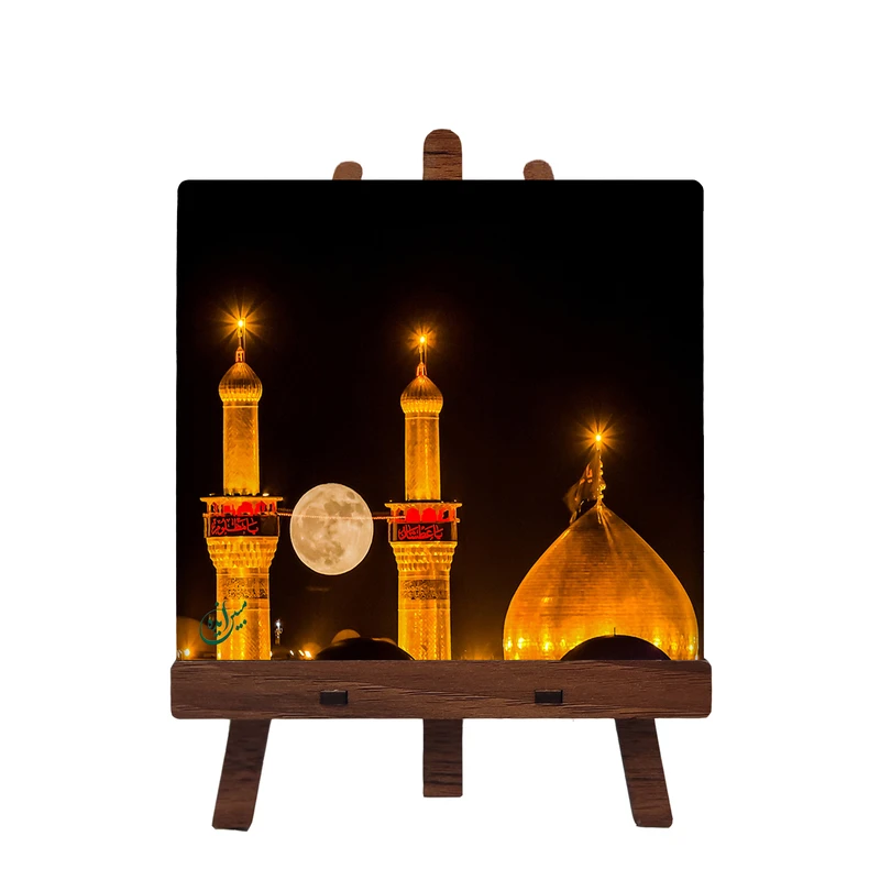 کاشی مبین ایده مدل امام حسین ع cm10 کد 775 به همراه پایه