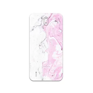 MAHOOT Blanco-Pink-Marble Cover Sticker for Nokia C1