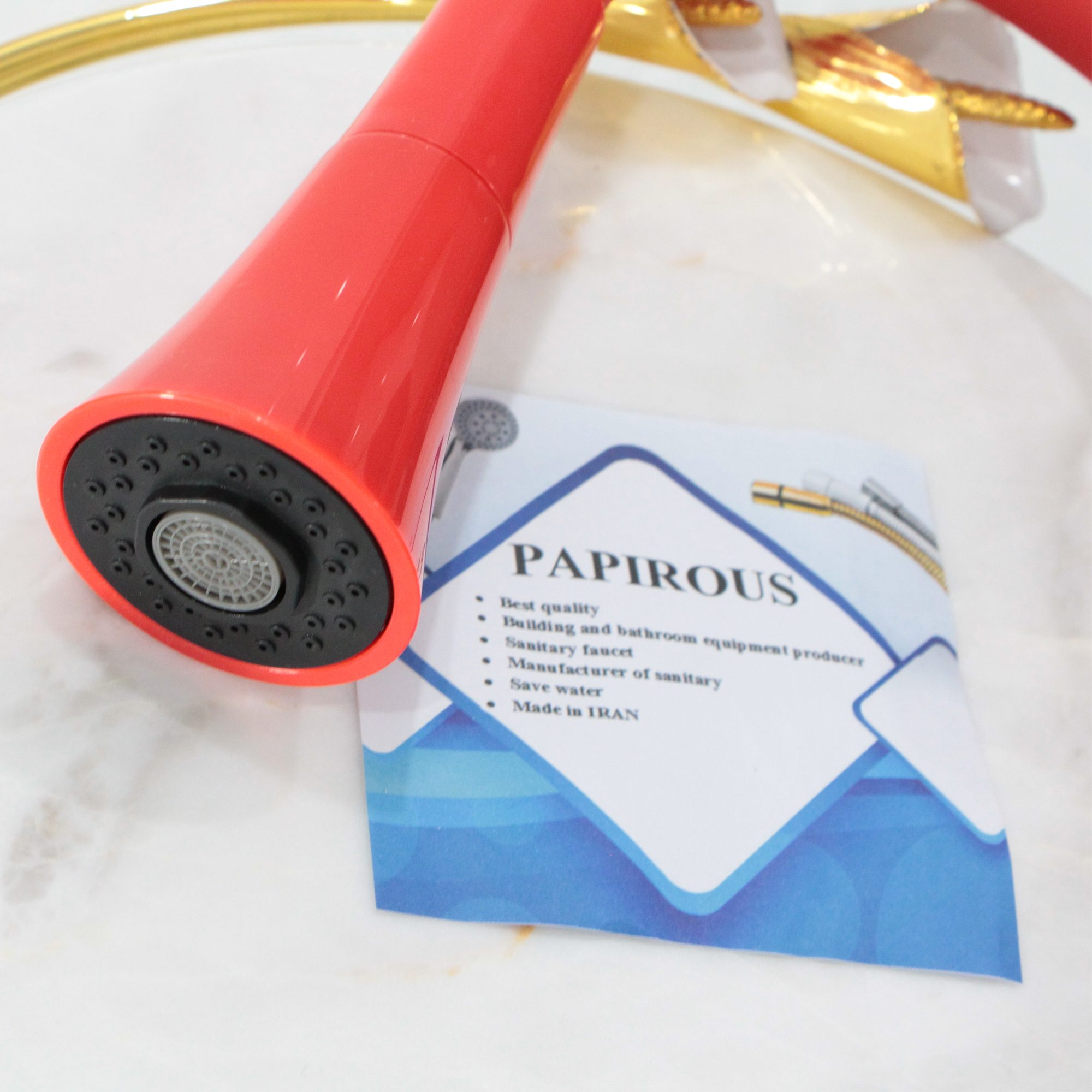 علم شیر ظرفشویی پاپیروس مدل Queen علم شیر ظرفشویی پاپیروس مدل Queen