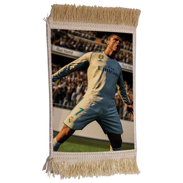 فرش ماشینی دیوارکوب مدل رونالدو کد 470