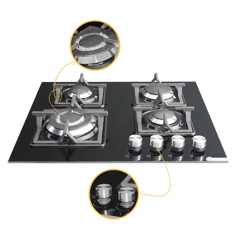 اجاق گاز صفحه ای آذرلوکس مدل G04ML - 7B