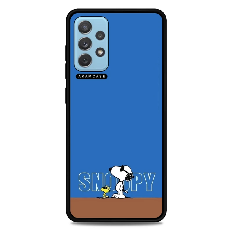 کاور آکام مدل AMC-WSGA72-SNOOPY-43 مناسب برای گوشی موبایل سامسونگ Galaxy A72