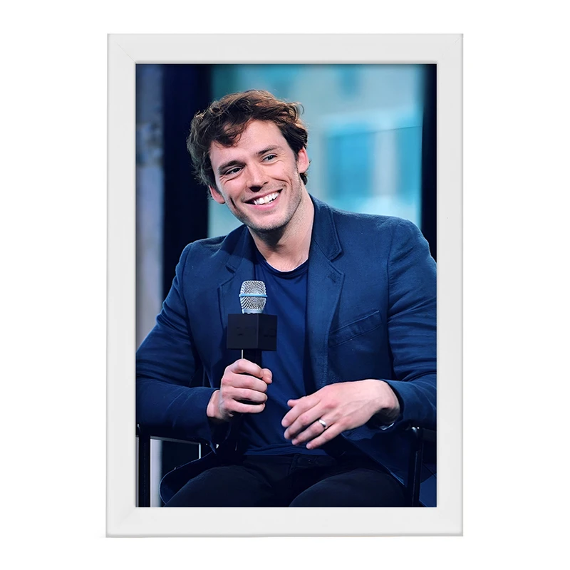 تابلو خندالو مدل سم کلفلین (Sam Claflin) کد F10248