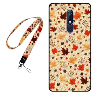 Megafone Fall 0017 Cover For Nokia 5.1 Mobile Neckband
