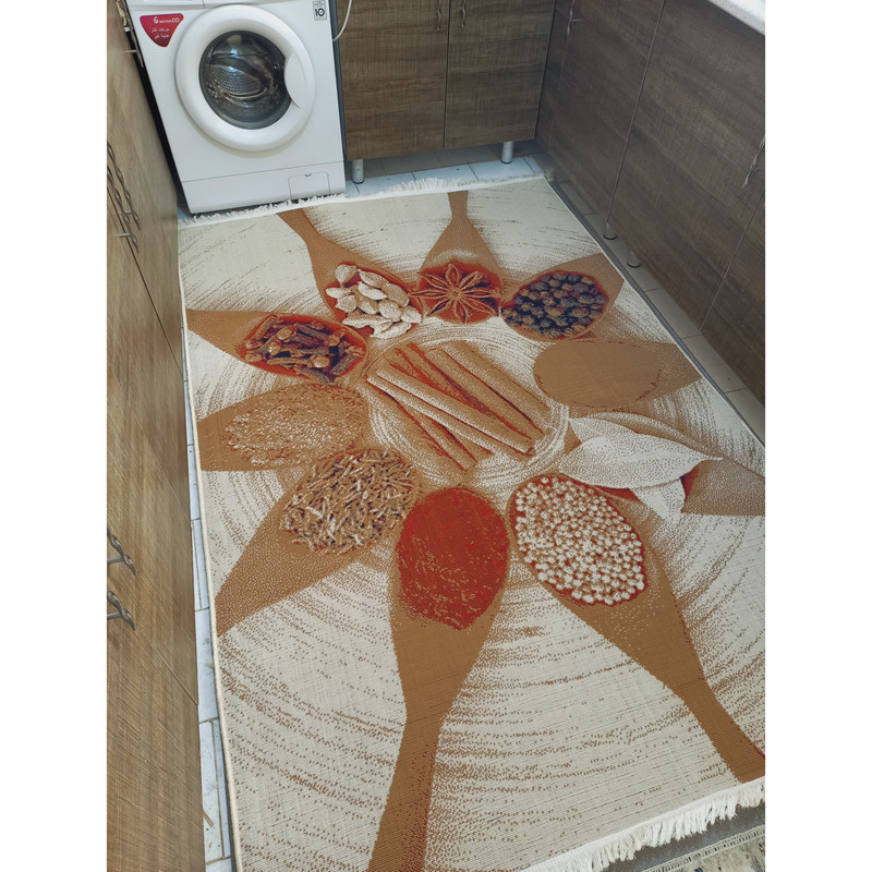 گلیم ماشینی مدل آشپزخانه صدف گلیم ماشینی مدل آشپزخانه صدف