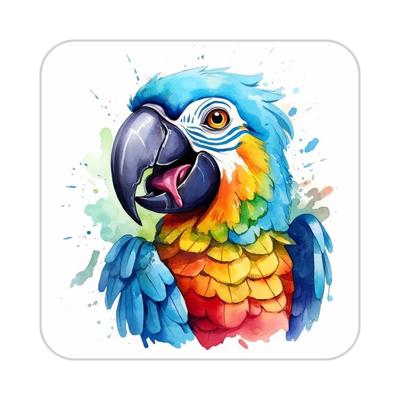 زیر لیوانی کاکتی طرح حیوانات رنگی مدل mp26289