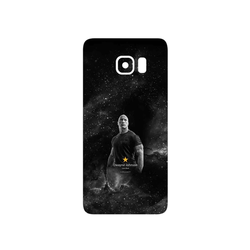 برچسب پوششی ماهوت مدل Dwayne Johnson مناسب برای گوشی موبایل سامسونگ Galaxy S6 Edge