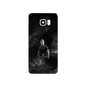MAHOOT Dwayne Johnson Cover Sticker for Samsung Galaxy S6 Edge