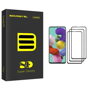 Somastel SD Glass Screen Protector For Samsung Galaxy A51 Pack Of 3
