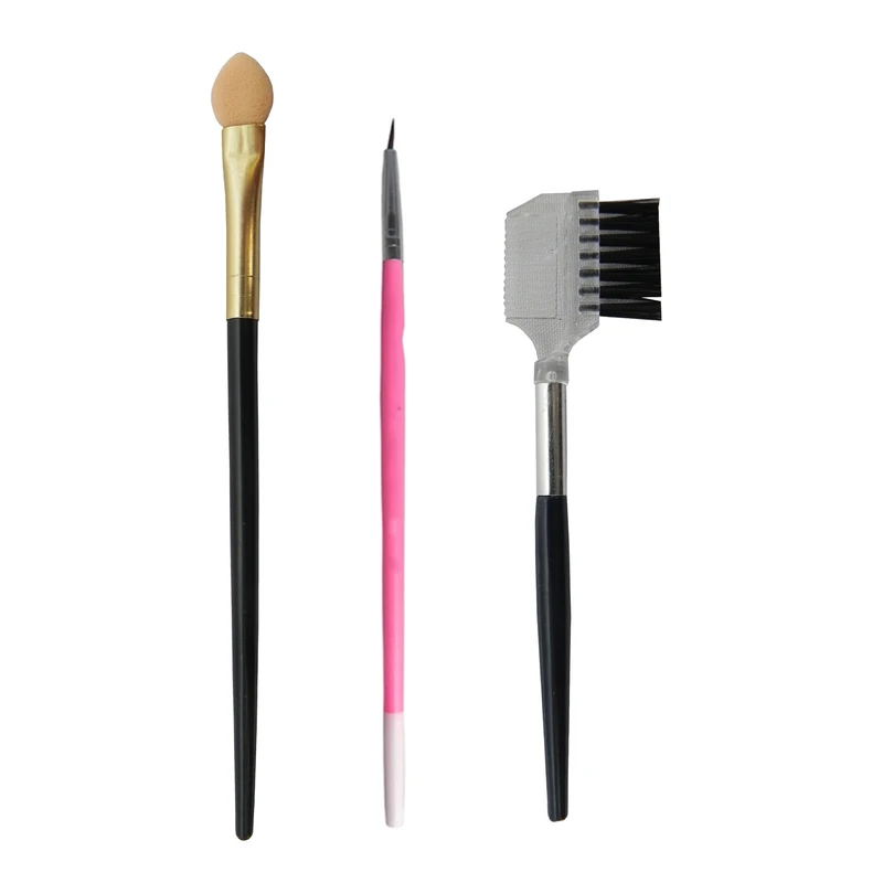 ست براش آرایشی کد 0043 بسته 3 عددی