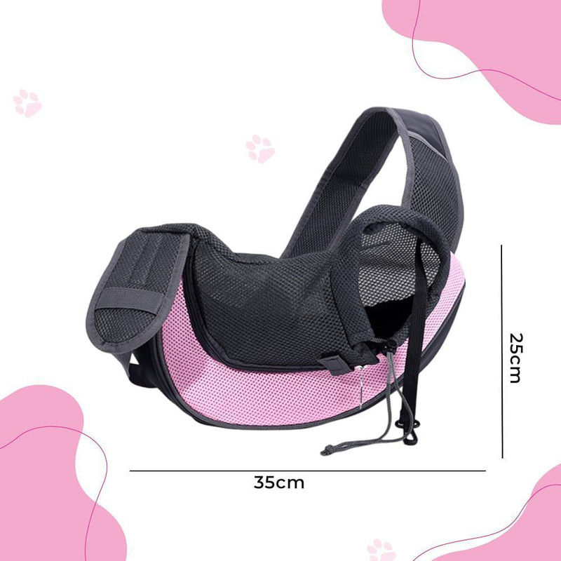 کیف حمل سگ و گربه مدل دوشی سایز L