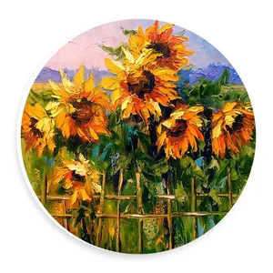  دیوارکوب طرح مزرعه گل های آفتابگردان مدل wtb679