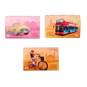 تمبر یادگاری مدل اتوموبیل کد bc-1366 مجموعه 3 عددی