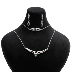 نیم ست نقره زنانه مدل GTA-286