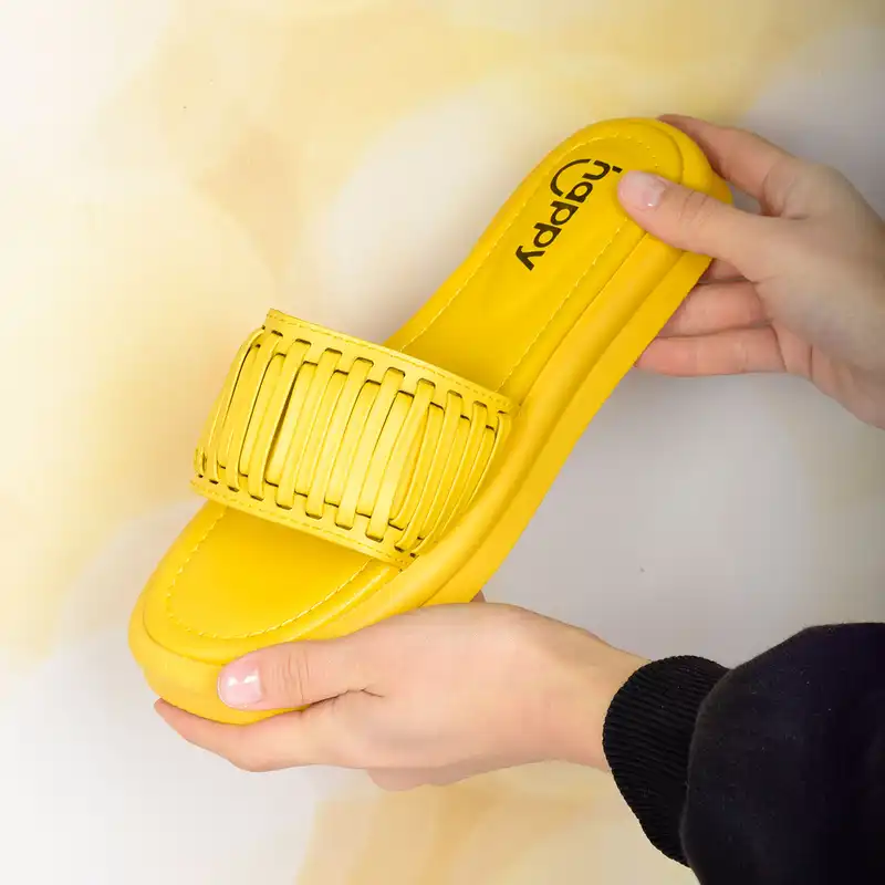 دمپایی زنانه مدل Happy کد YW.2915