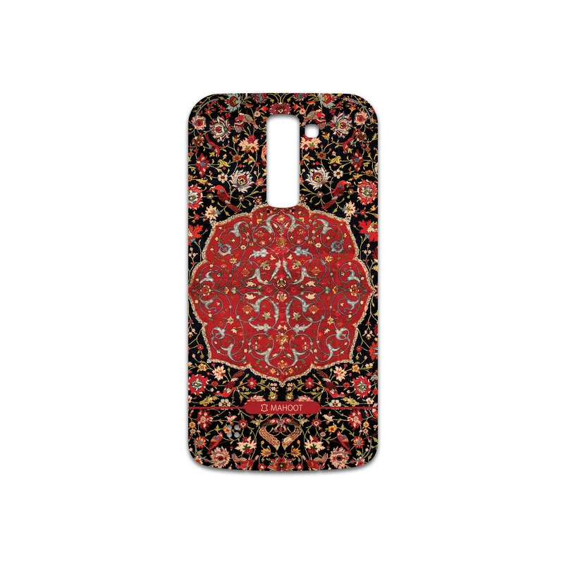 برچسب پوششی ماهوت مدل Persian-Carpet-Red مناسب برای گوشی موبایل ال جی K10