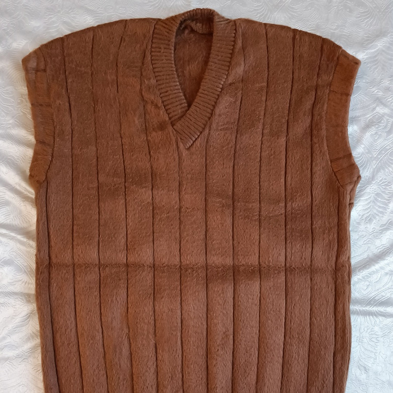 ژیله مردانه مدل پشم شتر JEL