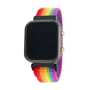 ساعت مچی دیجیتالی مدل چسبی