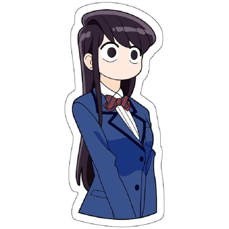 استیکر مدل Komi-san wa Comyushou desu