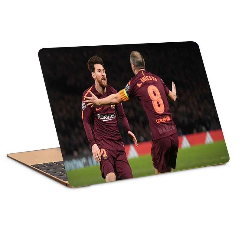 استیکر لپ تاپ طرح Messi Neymar Suarez کد c-572مناسب برای لپ تاپ 15.6 اینچ