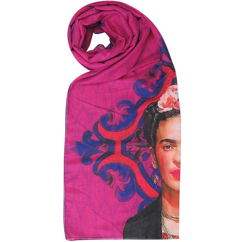 شال زنانه طرح frida مدل 99800