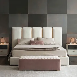 تخت خواب دو نفره مدل ساناز سایز 160×200 سانتی متر 