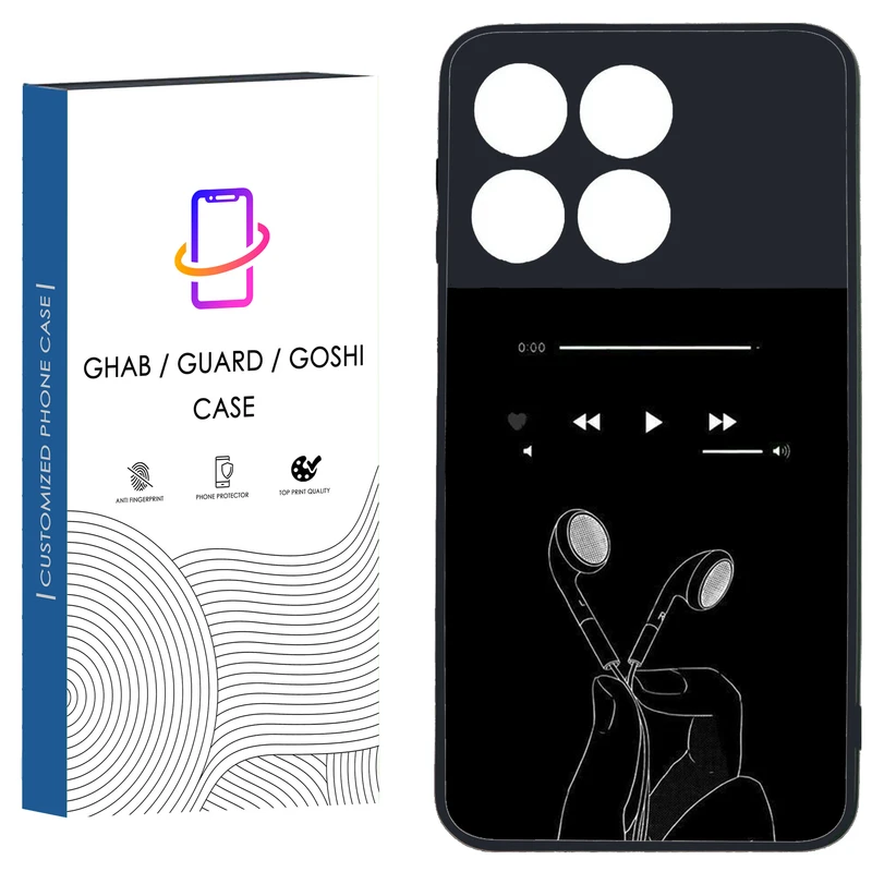 کاور قاب گارد گوشی طرح پسرانه کد 8 - TPU مناسب برای گوشی موبایل شیائومی Poco X6 Pro 5G / Redmi K70E