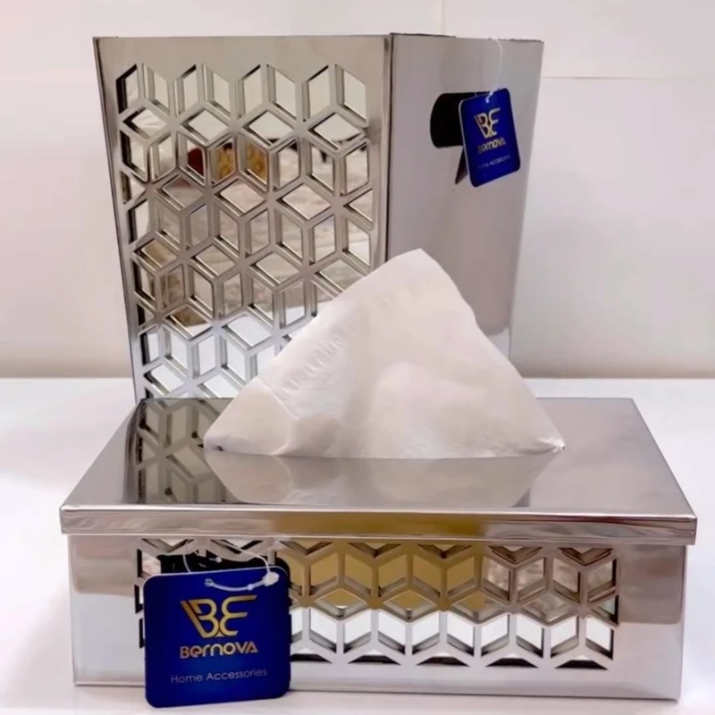 عکس شماره 9 : جای دستمال کاغذی برنوا مدل دیاموند کد j.d