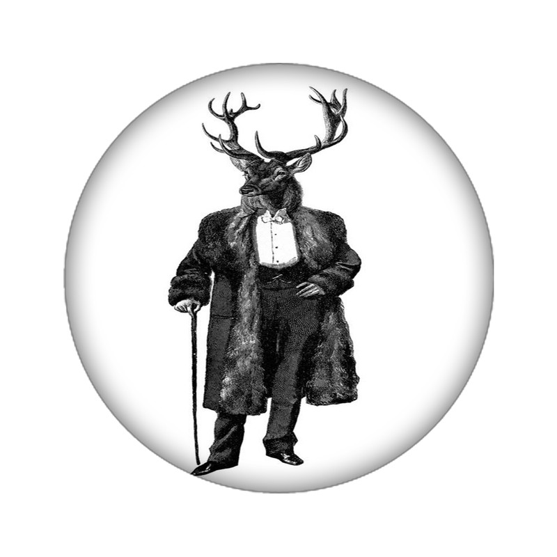 استیکر تزئینی موبایل مدل گوزن کد 4003